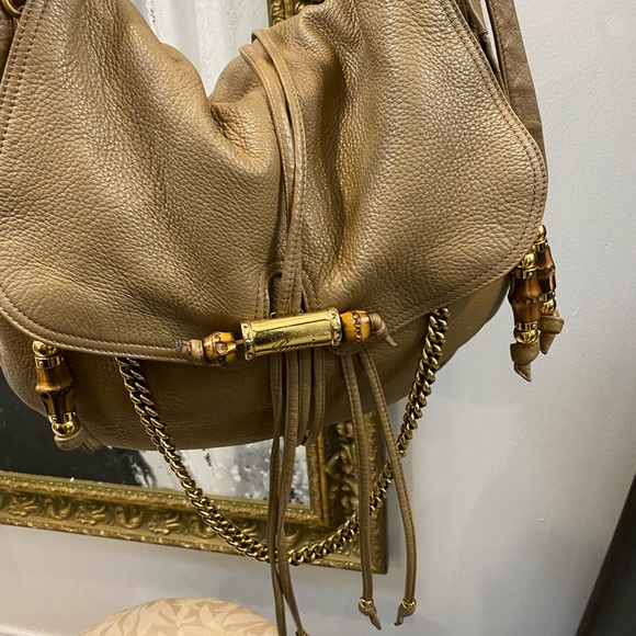 Authentic Nude Gucci jungle Boho shoulder bag - Picture 8 of 13